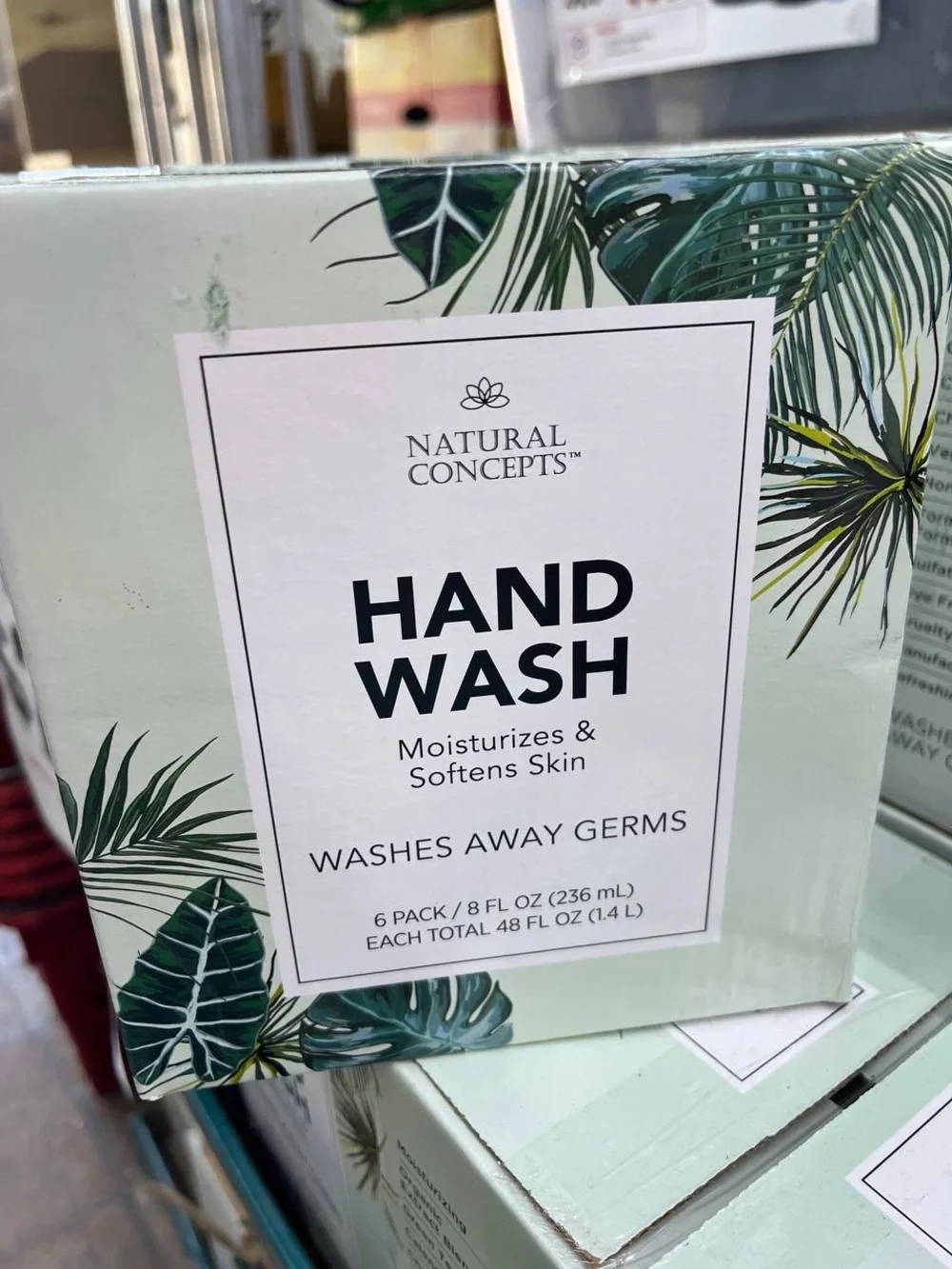 New Natural Concepts Hand Wash 6 pack